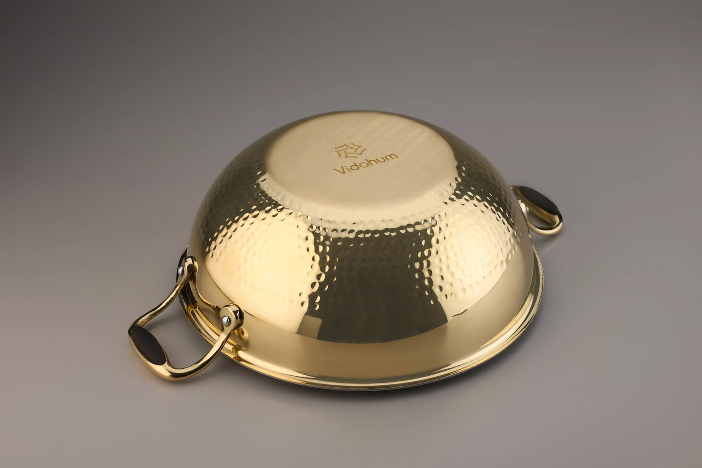Brass Kadhai with Brass Lid