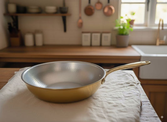 Brass Round Sauce Pan